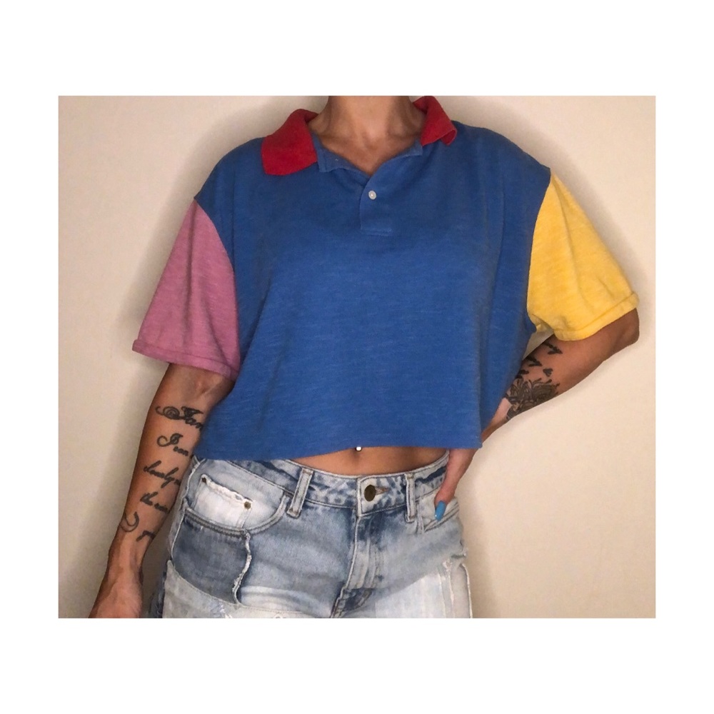 Color block crop